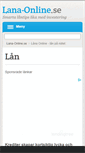 Mobile Screenshot of lana-online.se