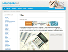 Tablet Screenshot of lana-online.se